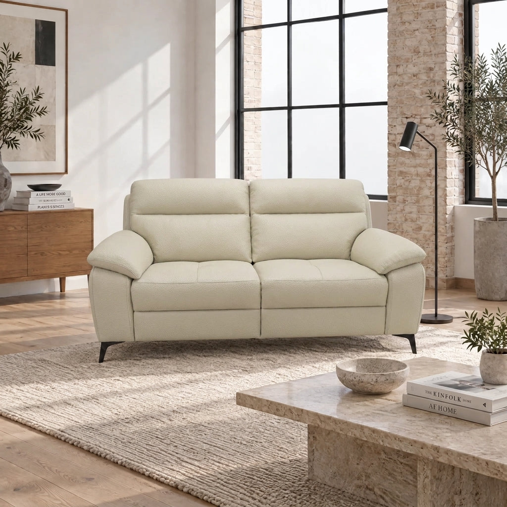 Nicoletti Vivaldi 2 Seater Sofa On Legs - 2 Seater Sofa on Legs CK Botero — Botero 2156 Crema, gallery image 1