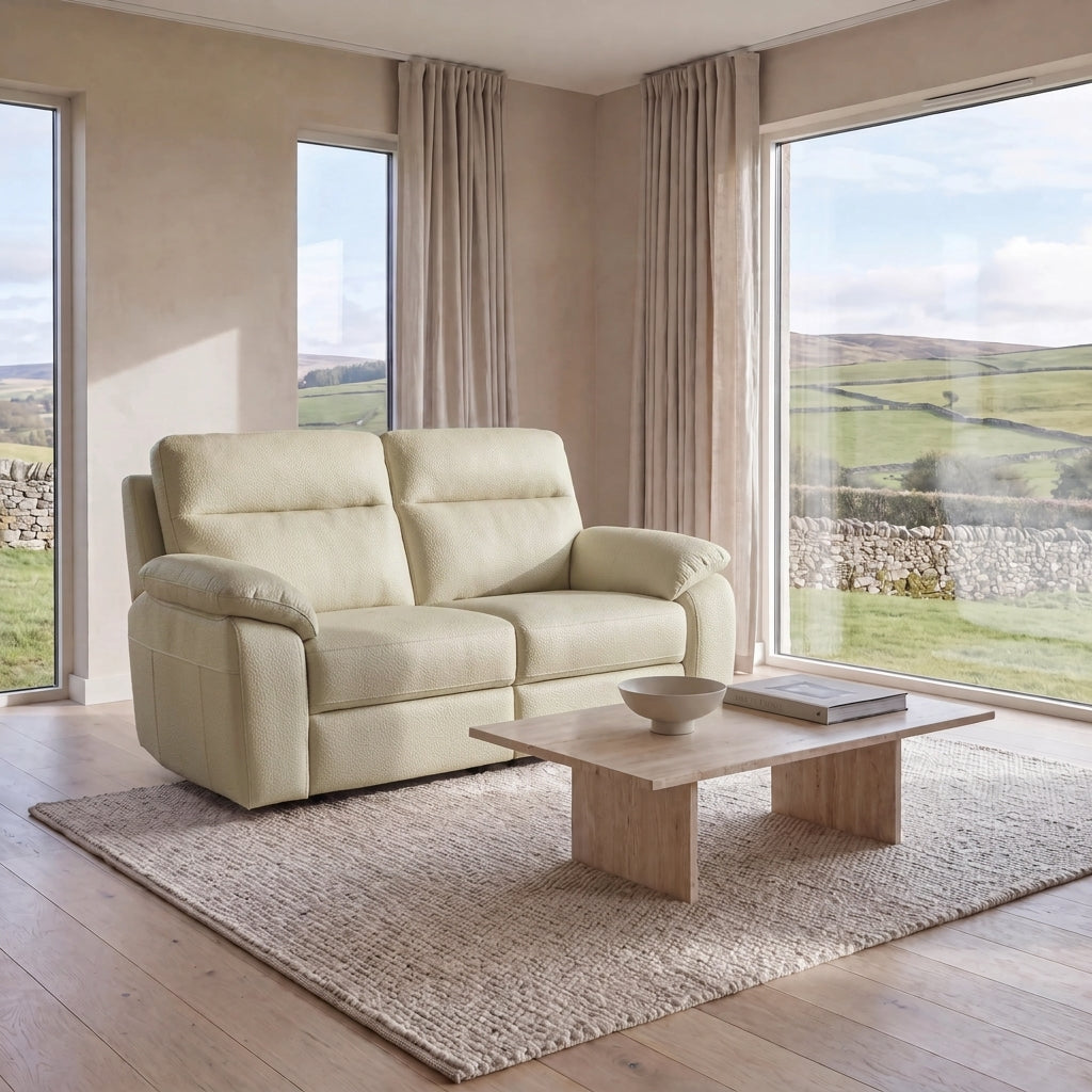 Nicoletti Vivaldi 2 Seater Sofa    - 2 Seater CK Botero — Botero 2156 Crema, gallery image 1
