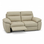 Nicoletti Vivaldi 3 Seater Recliner Sofa    - 3 Seater Double Power Recliner CK Botero - Power Recliner with USB-C — Botero 2156 Crema, gallery image 1