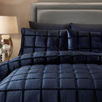 Brighton Square Blue Duvet Set Double Sterling Home 2