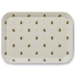 Bumble Bees Large Tray - Bumble Bees Large Tray Bamboo Mix Fibre Sterling Home 2