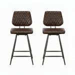 Starley Dark Brown Bar Stool - Bar Stool Dark Brown Sterling Home 1