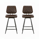 Starley Dark Brown Bar Stool