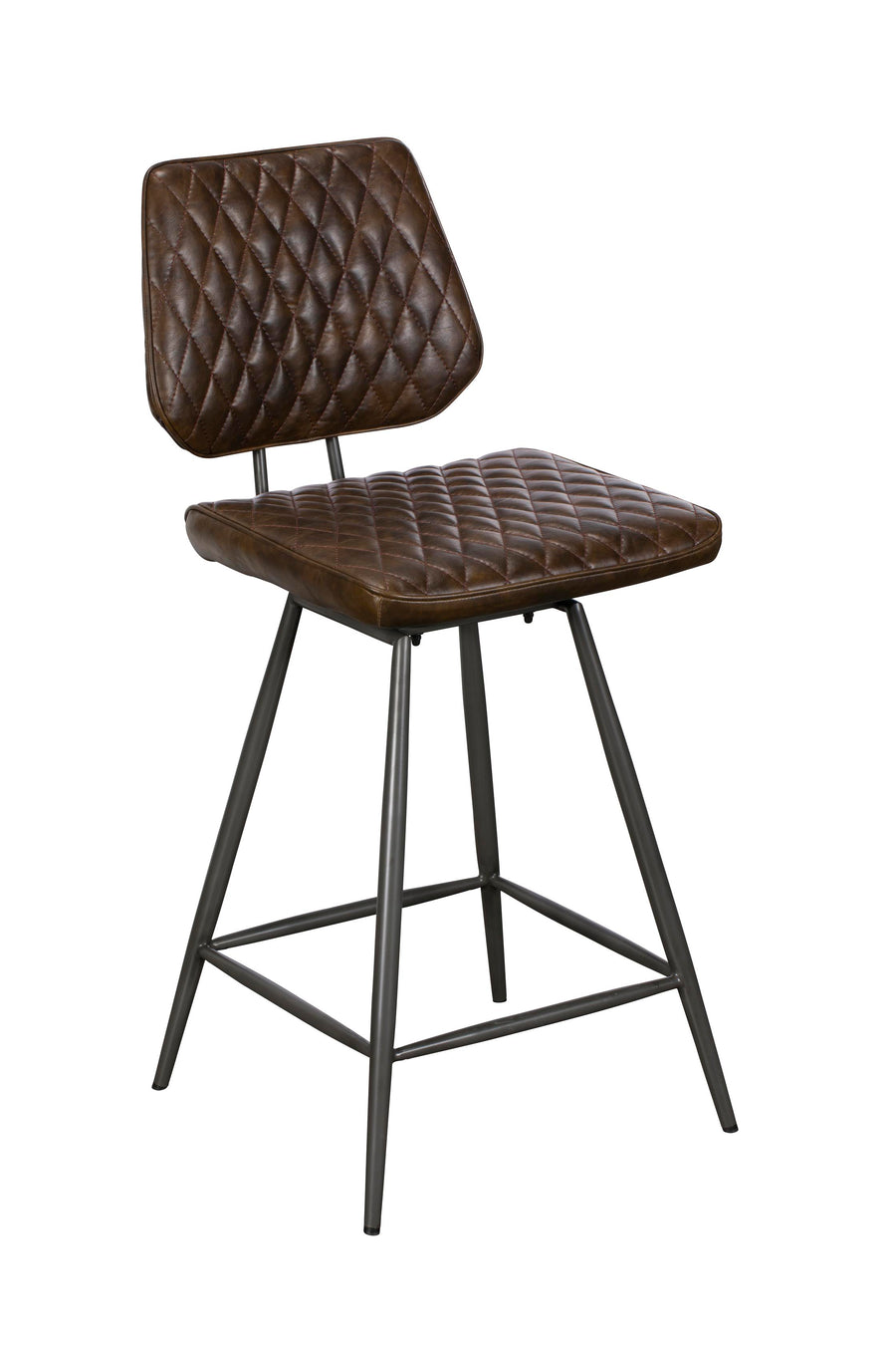 Starley Dark Brown Bar Stool - Bar Stool Dark Brown Sterling Home 2