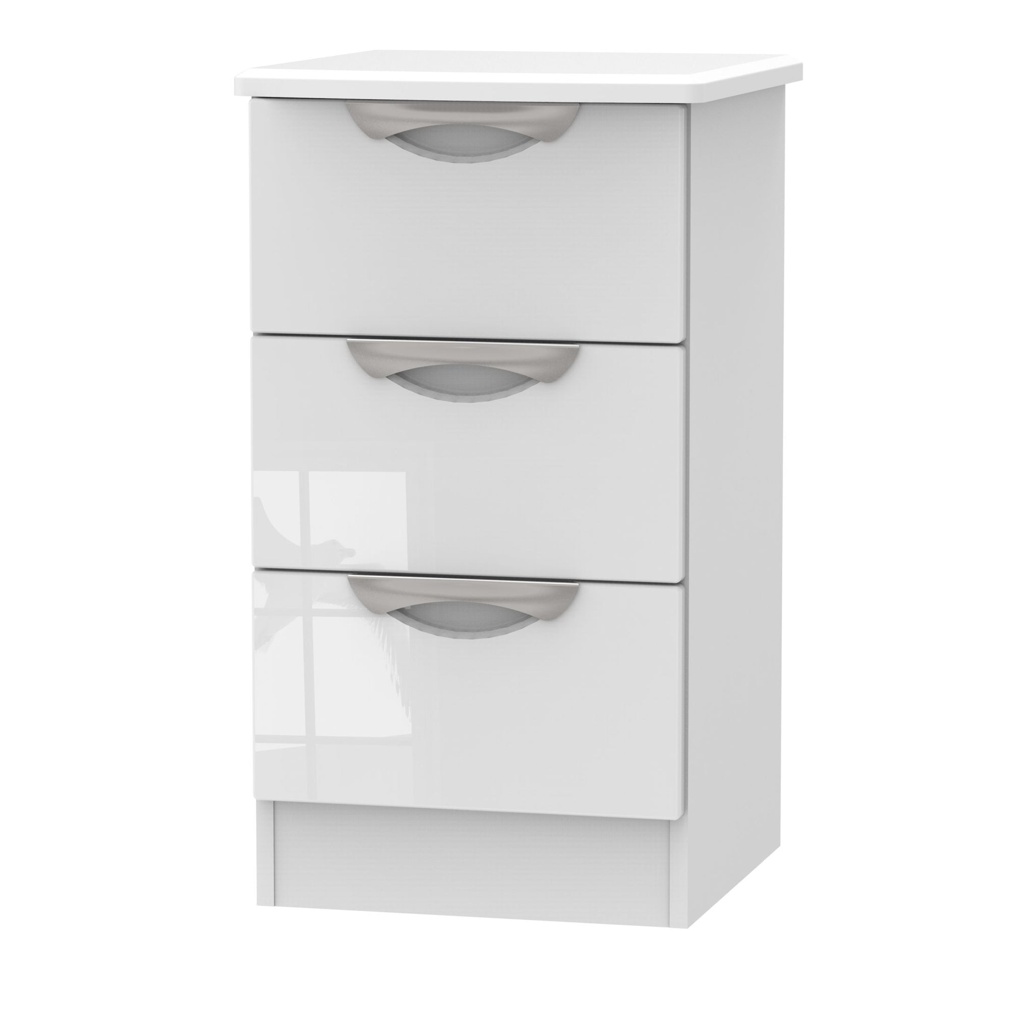 Colton 3 Bedside Cabinet - 3 Drawer Bedside Cabinet Sterling Home 5