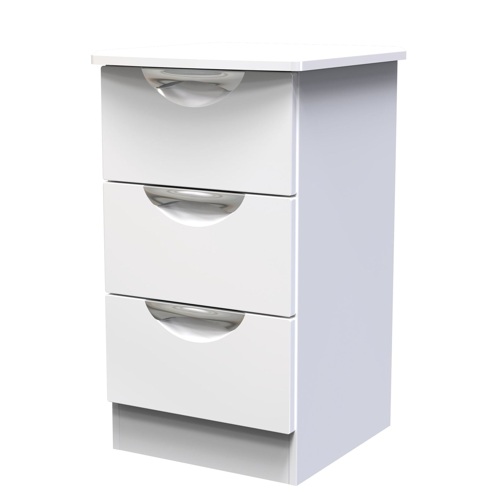 Colton 3 Drawer Bedside Cabinet - 3 Drawer Bedside Cabinet Sterling Home 7