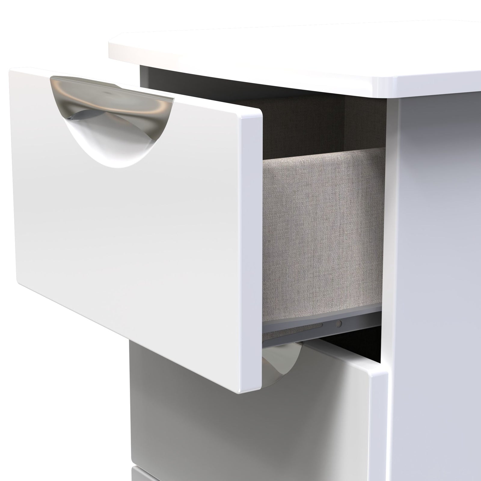 Colton 3 Drawer Bedside Cabinet - 3 Drawer Bedside Cabinet Sterling Home 9