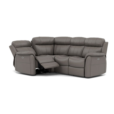 Cava Small Corner Recliner Sofa - Combination 4 1 Corner 2 with 2 Power Recliners Cat 20S - Left Hand Facing - Power Recliner with USB Corner Sofas Sterling Home 4 BXS-042E ELEPHANT
