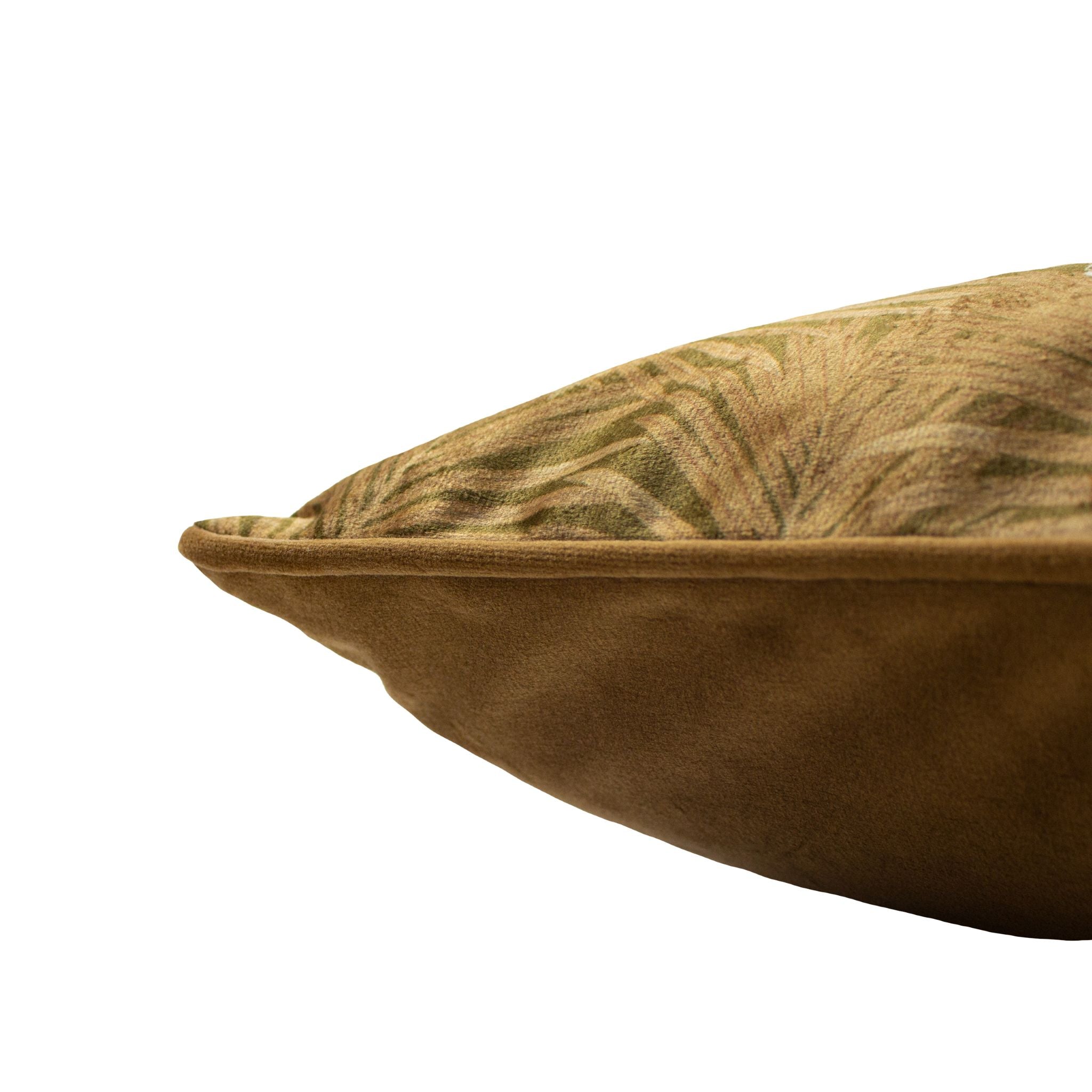 Cheetah Forest Feather Gold Cushion - Cheetah Forest Feather Cushion Gold 30X50CM Sterling Home 2