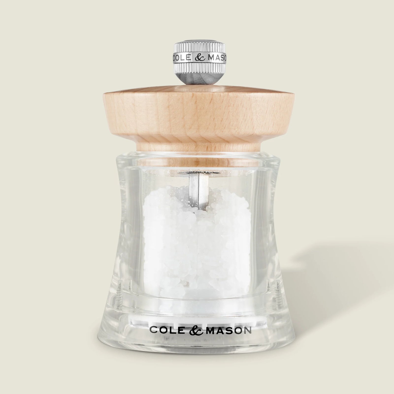 Holborn Salt Mill Acrylic Beech 9.5CM Sterling Home 1