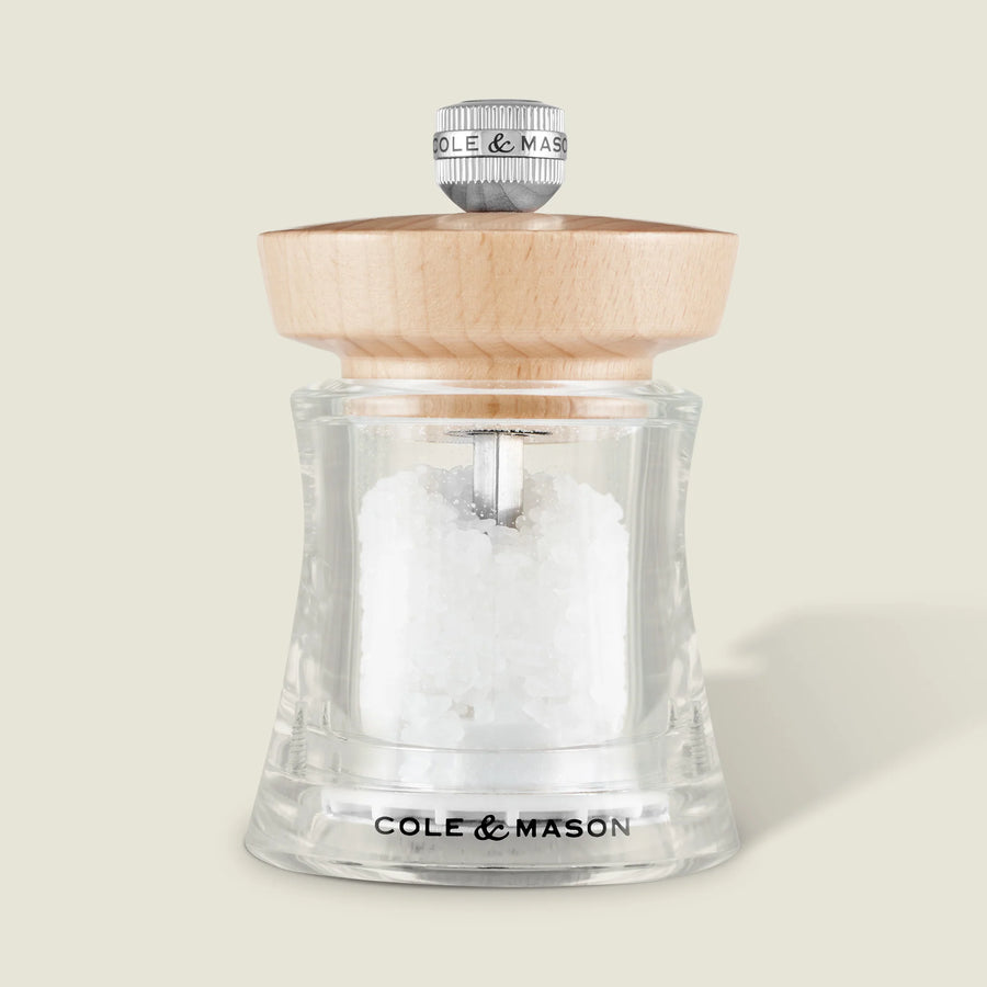 Holborn Salt Mill Acrylic Beech 9.5CM Sterling Home 1