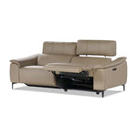 Nicoletti La Scala 3 Seater Sofa Power Recliner Lumbar Support - 3 Seater Sofa Power Recl Lumber Support CB Torello - Power with Power Lumbar & USB