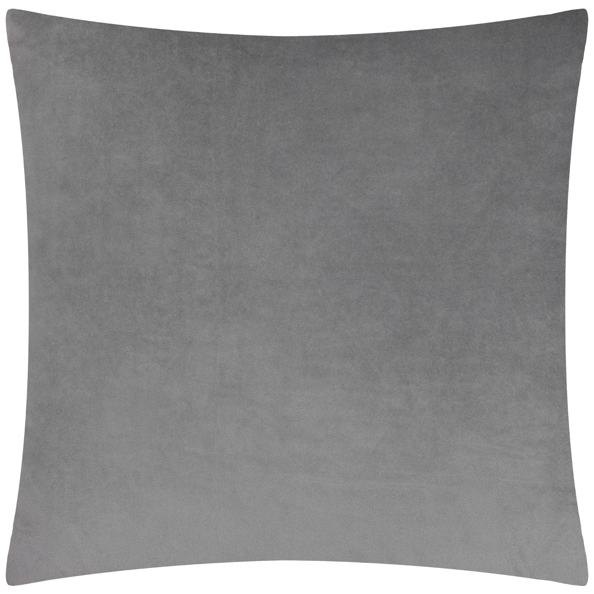 Croft Feather Grey Cushion - Croft Feather Cushion Charcoal 50CM Sterling Home 3