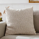 Croft Feather Natural Cushion - Croft Feather Cushion Natural 50CM Sterling Home 1