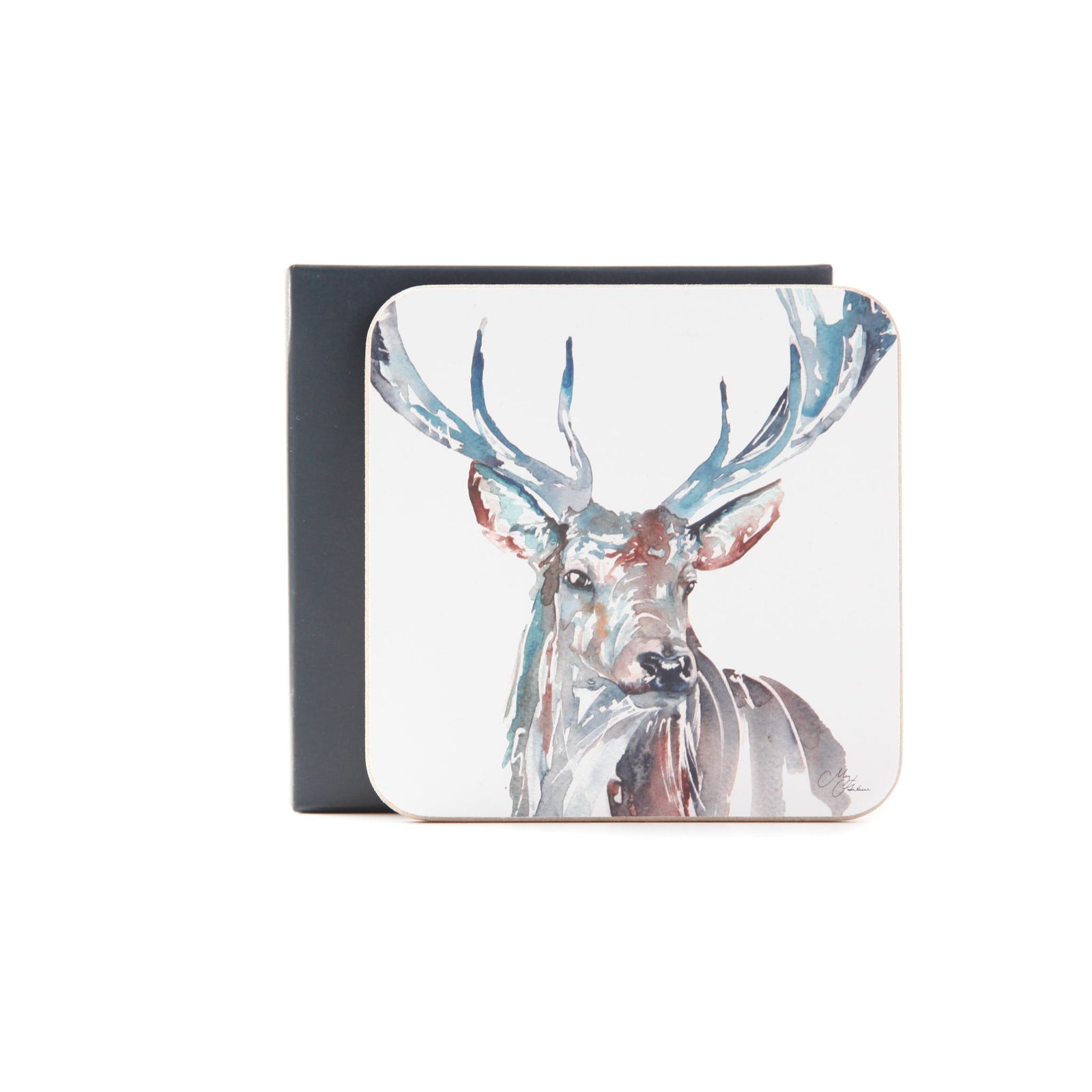 The Highlands Stag Coasters Set Of 4