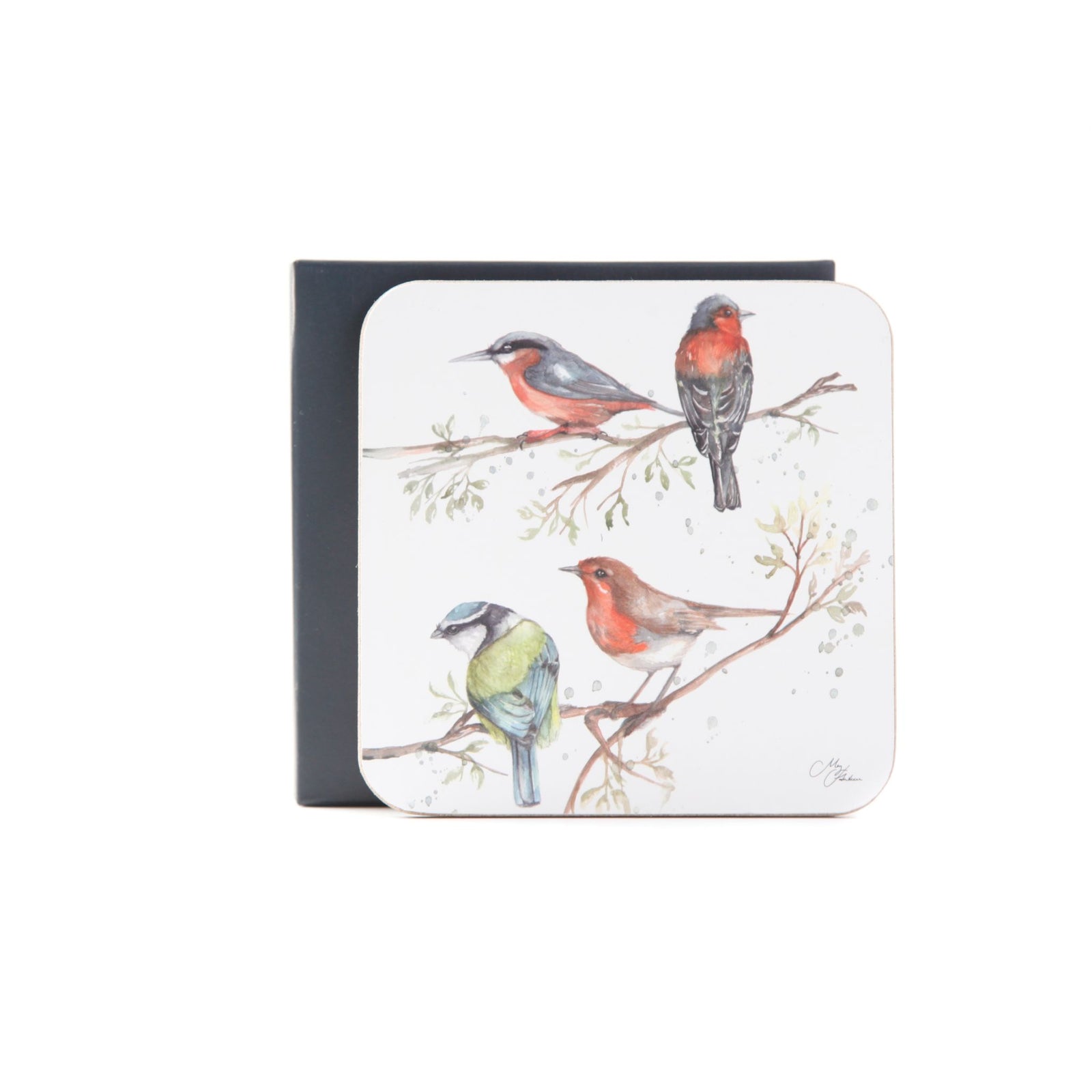 The Lookout British Birds Coasters Set Of 4