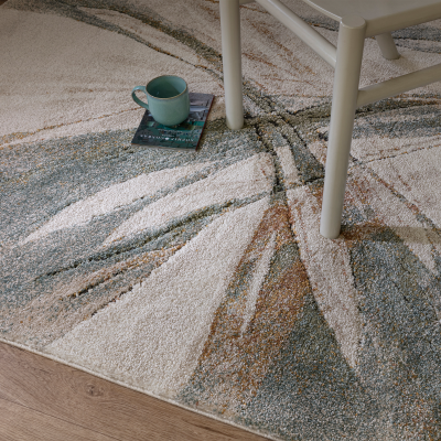 Calix Illusion Blue Rug - Illusion Blue 80 x 150cm - 80cm x 150cm Sterling Home 3