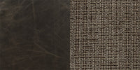 60mm Antique Walnut / Roaming Forests 1759 Cannon + W027 Bracken / Studs: Antique Brass swatch