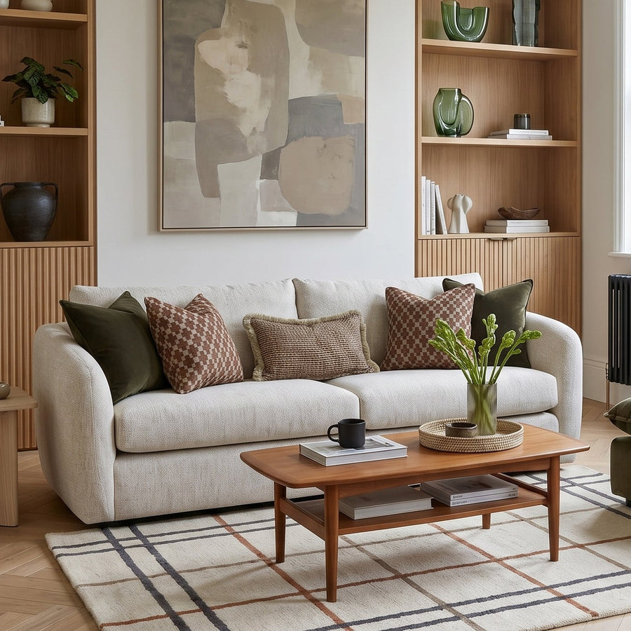 Vogue Williams Carnaby Large Sofa - Large Sofa Soft Boucle 3 Seater Sofas Sterling Home 2