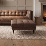 Cassia Footstool - Footstool Fabric Standard Footstools Sterling Home 2