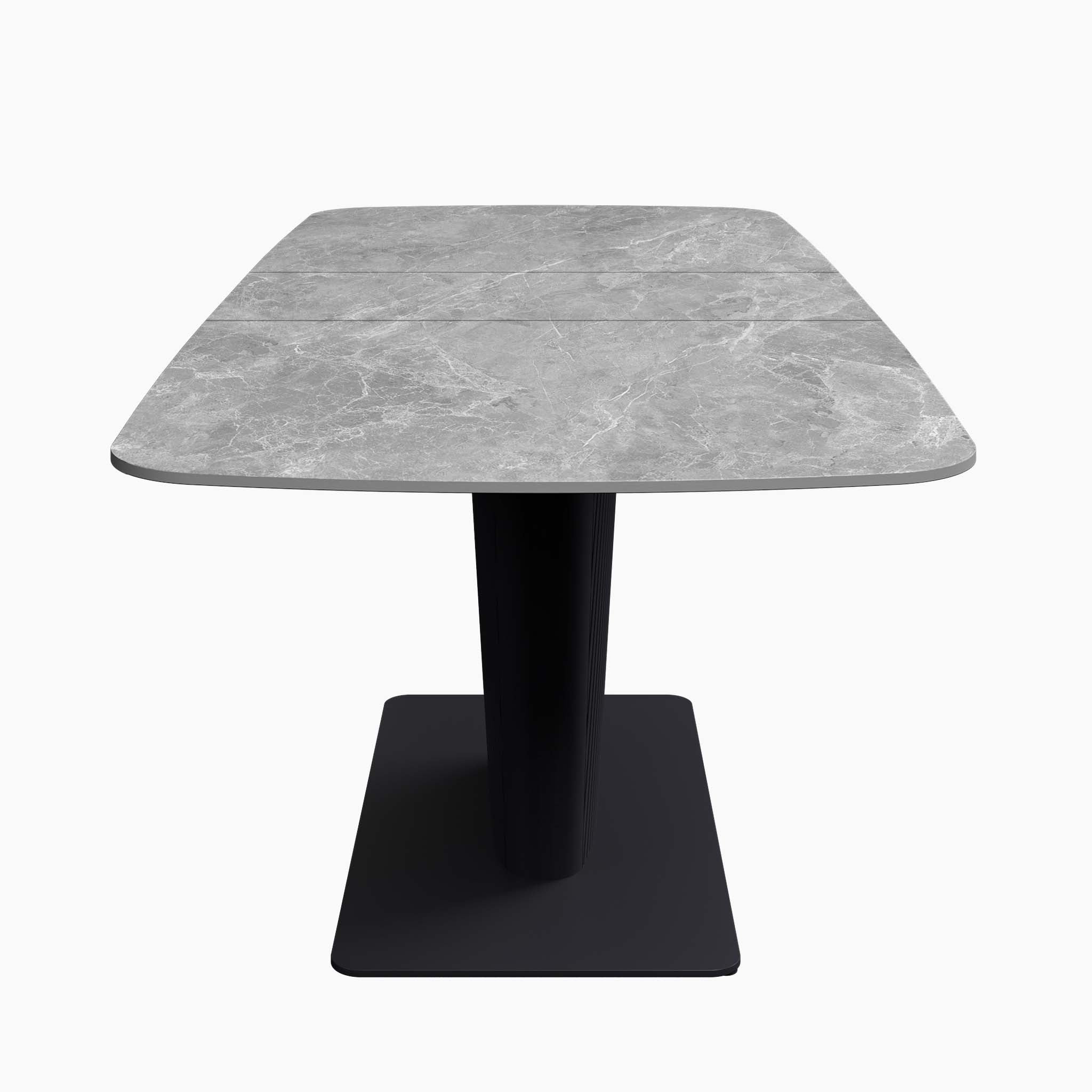 Celestia Large Extending Dining Table Light Grey - 160/200cm Extending Dining Table Light Grey Ceramic