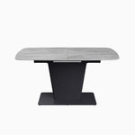 Celestia Small Extending Dining Table & 4 Dining Chairs Set - 130/170cm Extending Dining Table + 4 Celestia Chairs