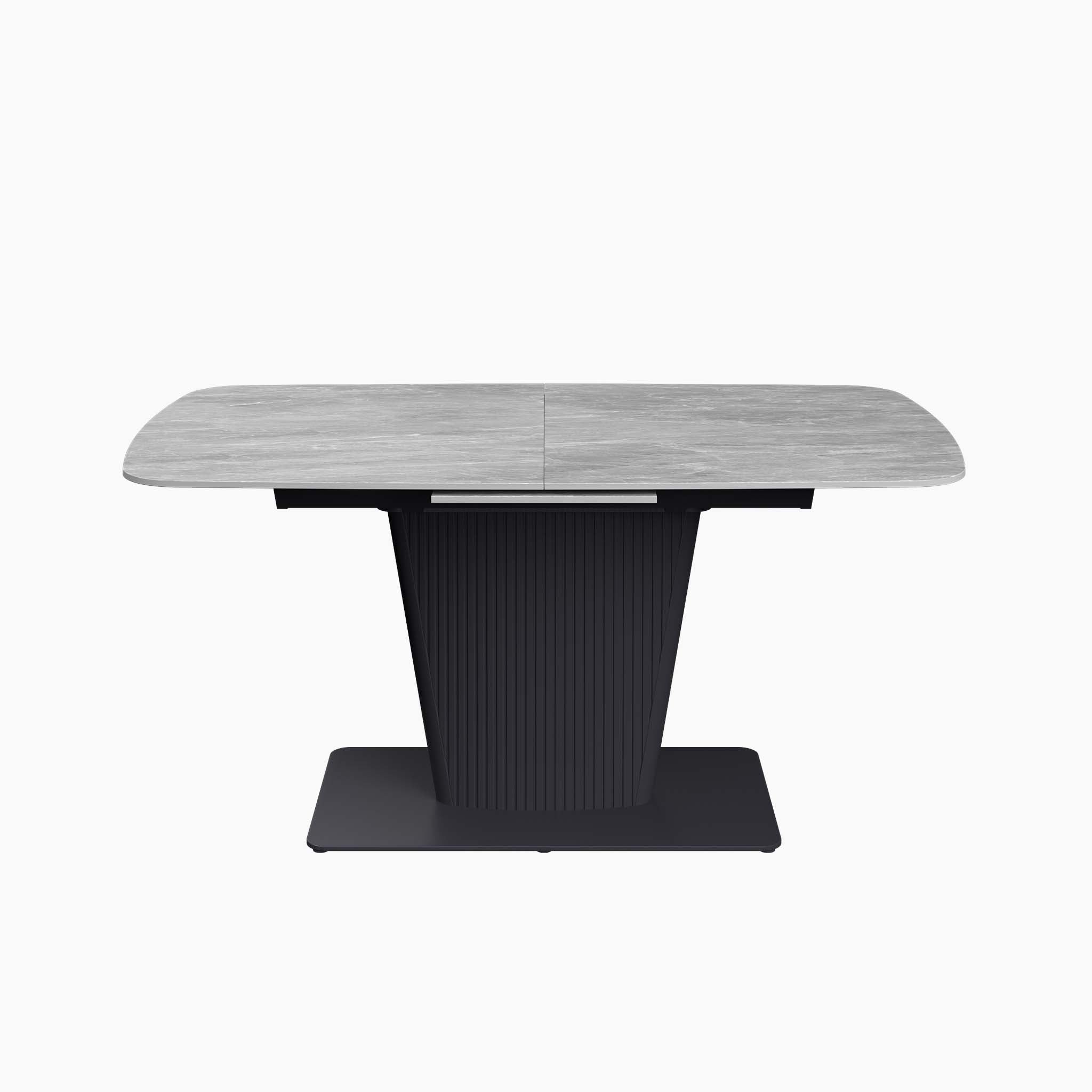 Celestia Small Extending Dining Table & 4 Dining Chairs Set - 130/170cm Extending Dining Table + 4 Celestia Chairs