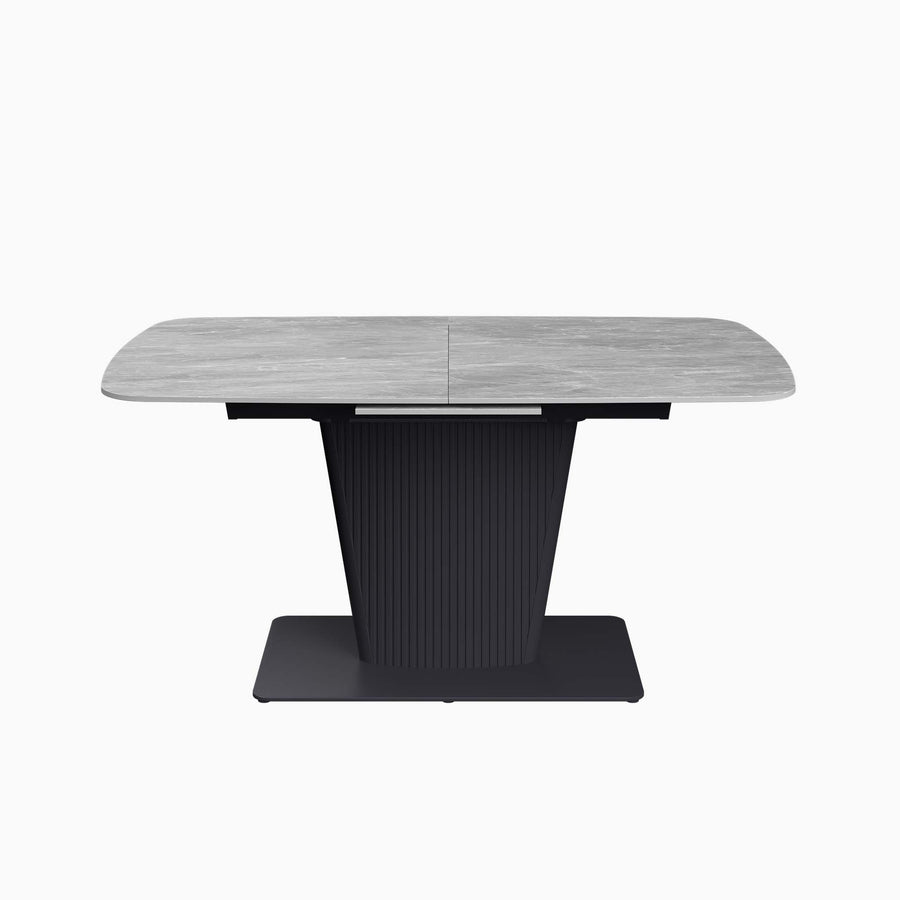 Celestia Small Extending Dining Table & 4 Dining Chairs Set - 130/170cm Extending Dining Table + 4 Celestia Chairs