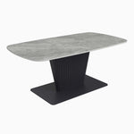 Celestia Coffee Table Light Grey - Coffee Table Light Grey Ceramic Sterling Home 1