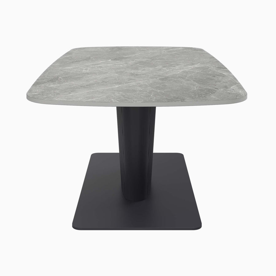 Celestia Coffee Table Light Grey - Coffee Table Light Grey Ceramic Sterling Home 2