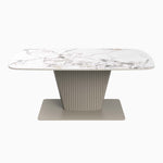 Celestia Coffee Table White - Coffee Table White Ceramic