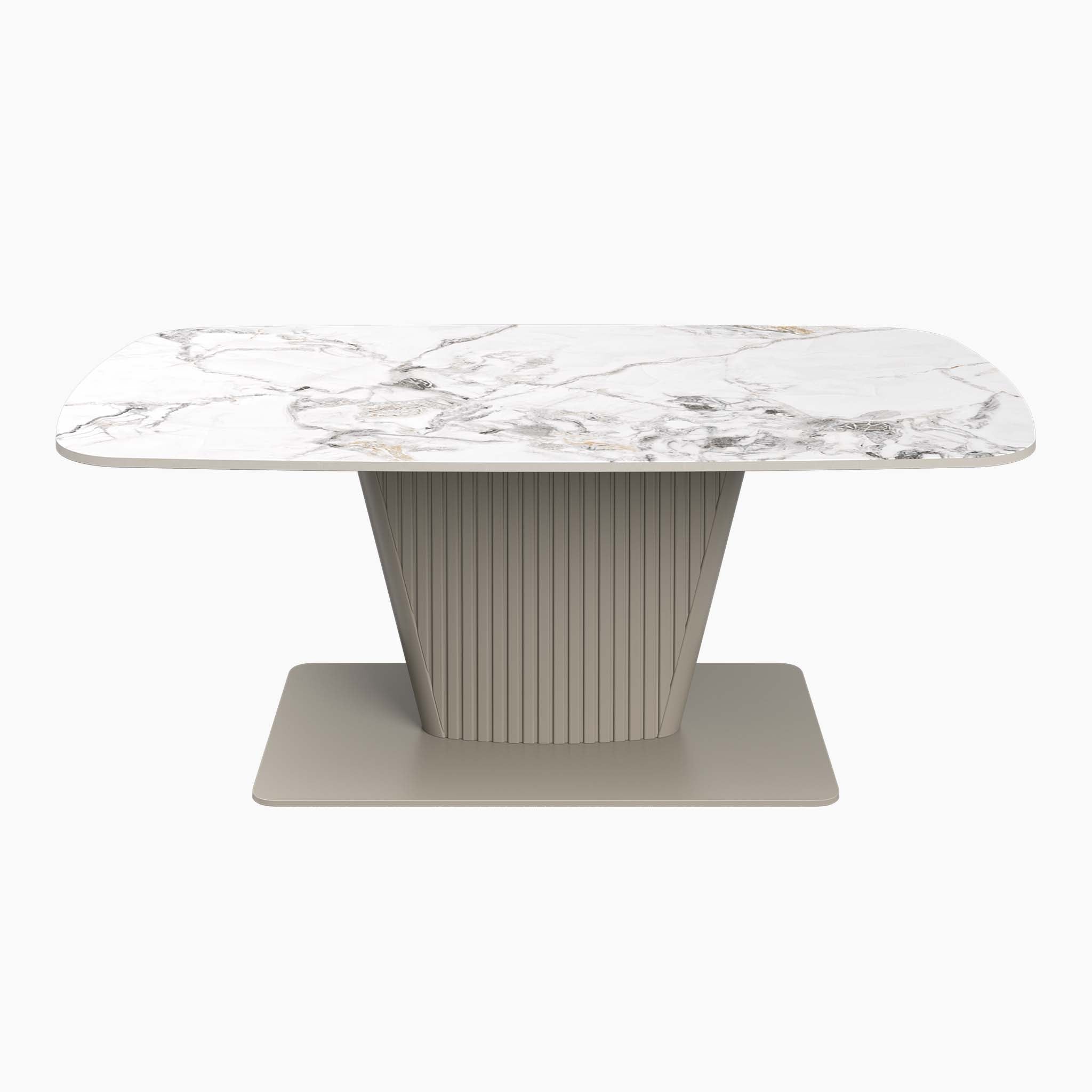 Celestia Coffee Table White - Coffee Table White Ceramic