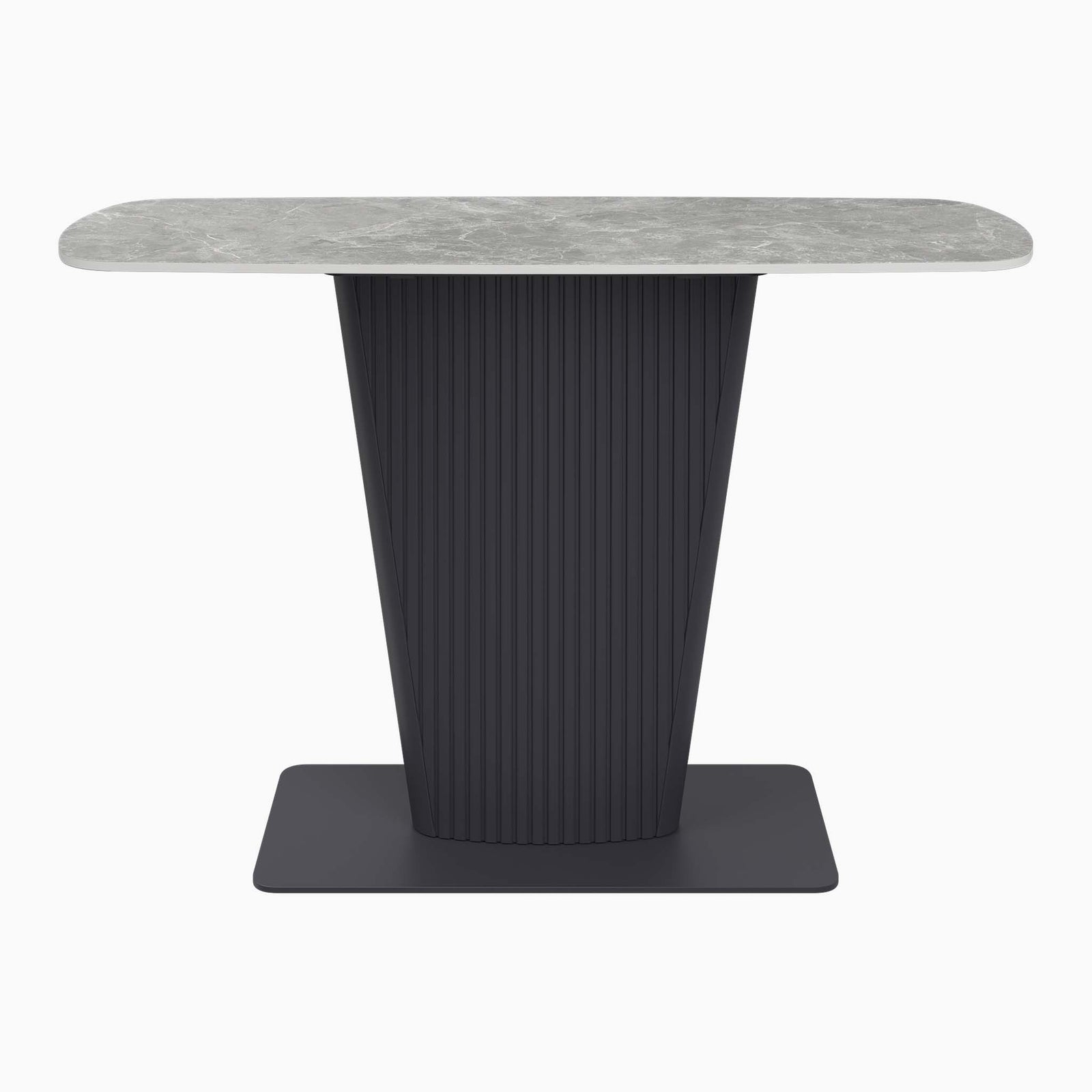 Celestia Console Table Light Grey - Console Table Light Grey Ceramic Sterling Home 1
