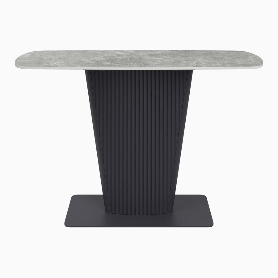 Celestia Console Table Light Grey - Console Table Light Grey Ceramic