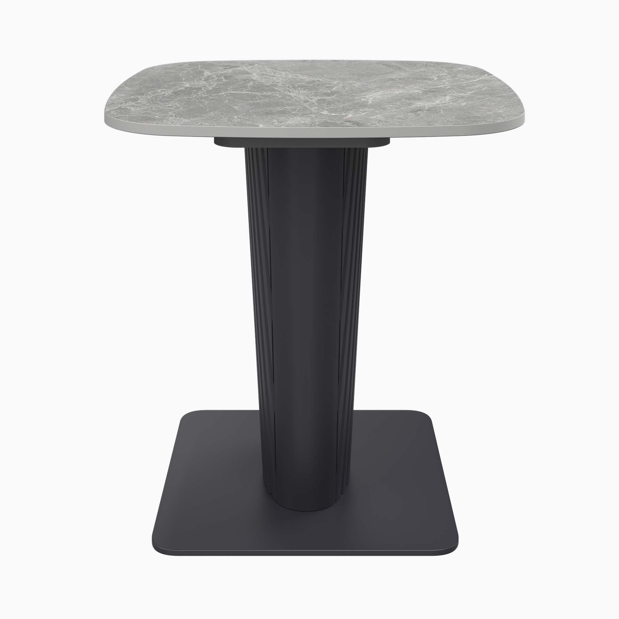 Celestia Side Table Light Grey - Side Table Light Grey Ceramic