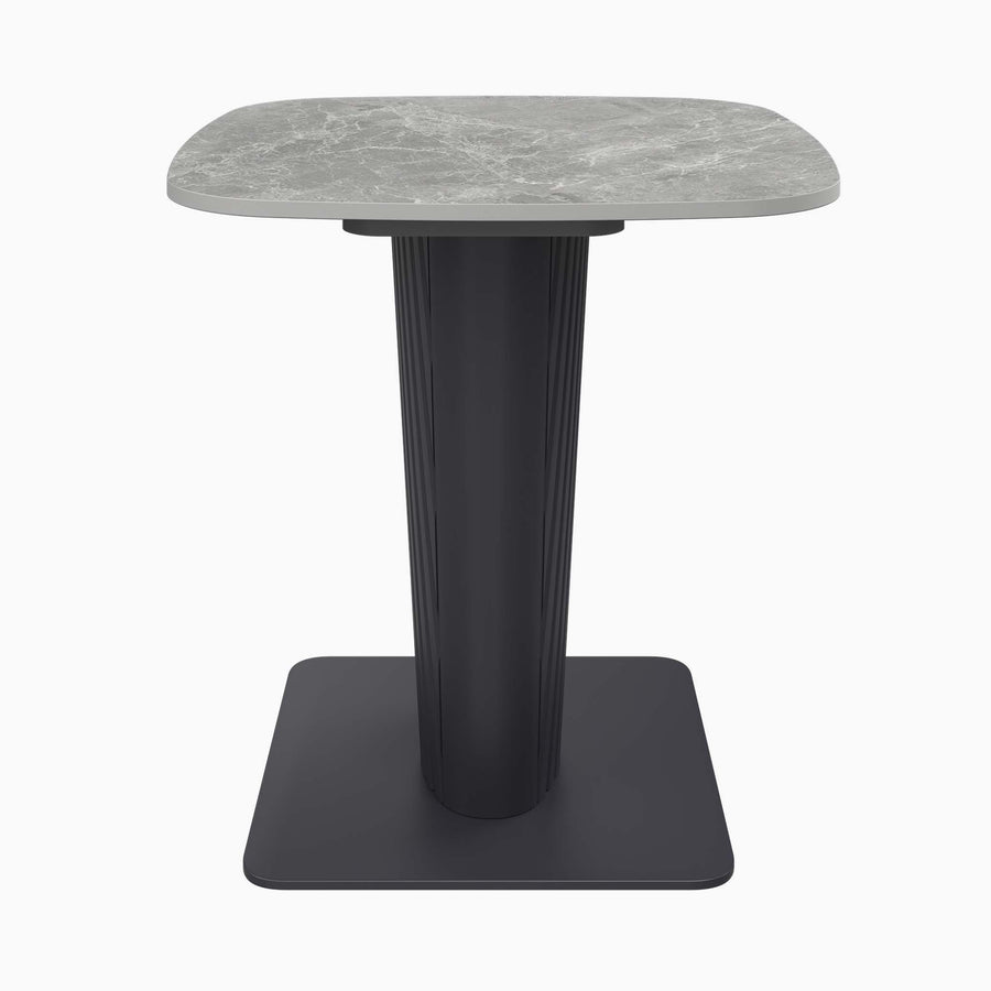 Celestia Side Table Light Grey - Side Table Light Grey Ceramic