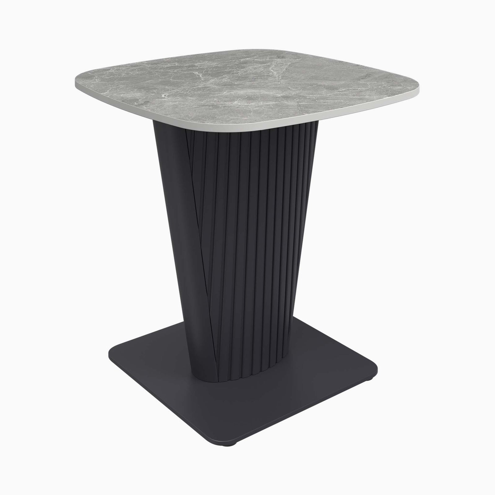 Celestia Side Table Light Grey - Side Table Light Grey Ceramic Side Tables Sterling Home 3