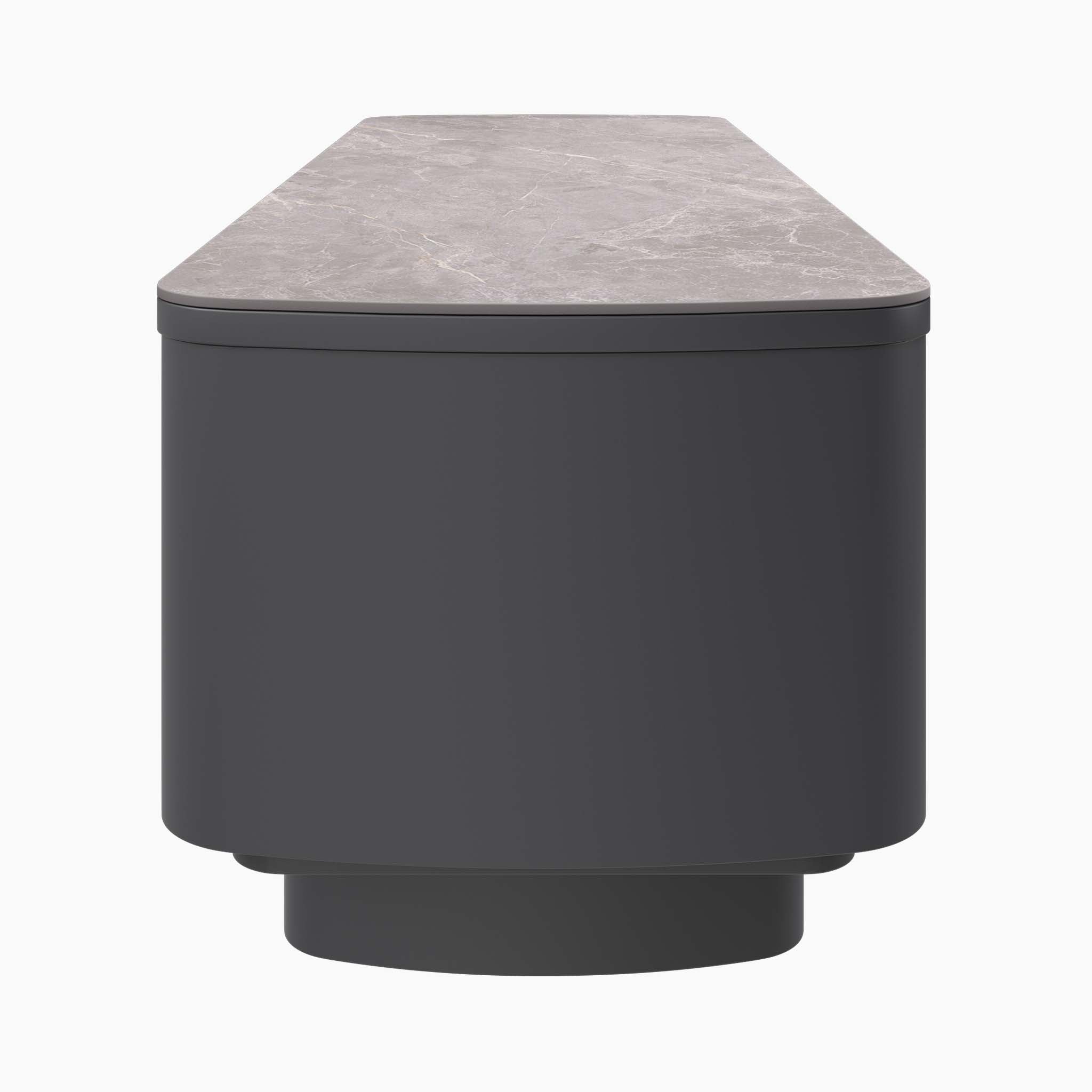 Celestia TV Unit Light Grey - TV Unit Light Grey Ceramic