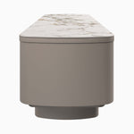 Celestia TV Unit White - TV Unit White Ceramic