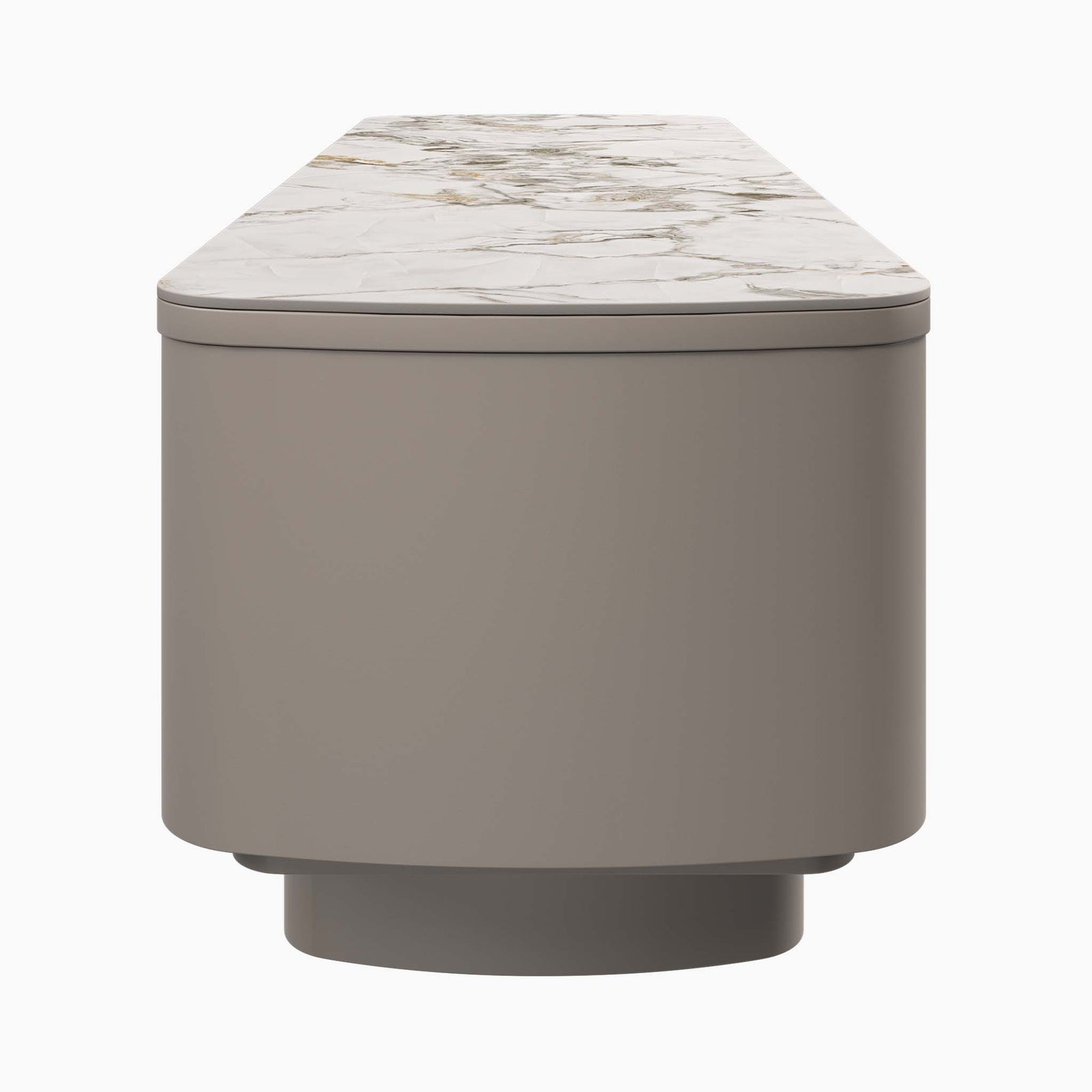 Celestia TV Unit White - TV Unit White Ceramic Sterling Home 3