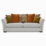 Burton 4 Seater Sofa - Grand Sofa Grade C 4 Seater Sofas Sterling Home 9 3728 : Chalk Bjorn Boucle