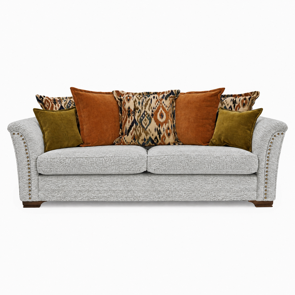 Burton 4 Seater Sofa - Grand Sofa Grade C 4 Seater Sofas Sterling Home 9 3728 : Chalk Bjorn Boucle