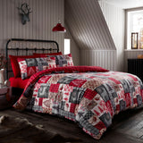 Christmas Patchwork Duvet Cover Set