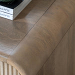 Colonna 3 Drawer Chest - 3 Drawer Chest Natural Mango Wood / Brass Sterling Home 4