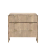 Colonna 3 Drawer Chest - 3 Drawer Chest Natural Mango Wood / Brass Sterling Home 1