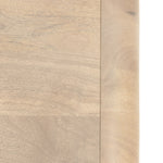 Colonna Console Table - 2 Drawer Console Natural Mango Wood / Brass Sterling Home 9