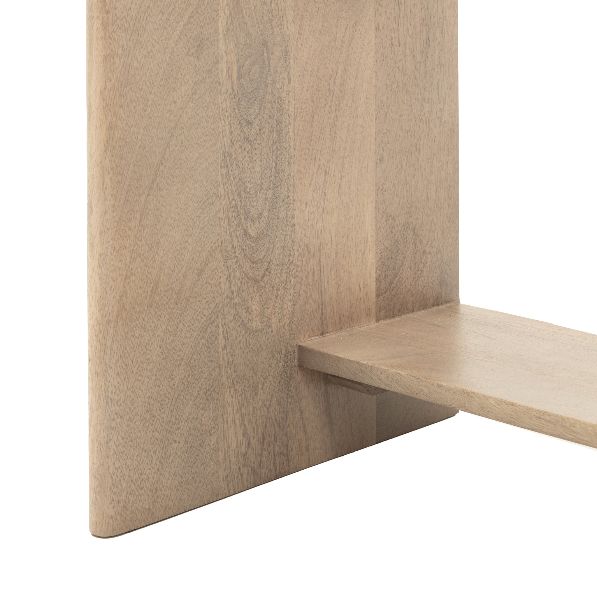 Colonna Console Table - 2 Drawer Console Natural Mango Wood / Brass Sterling Home 8