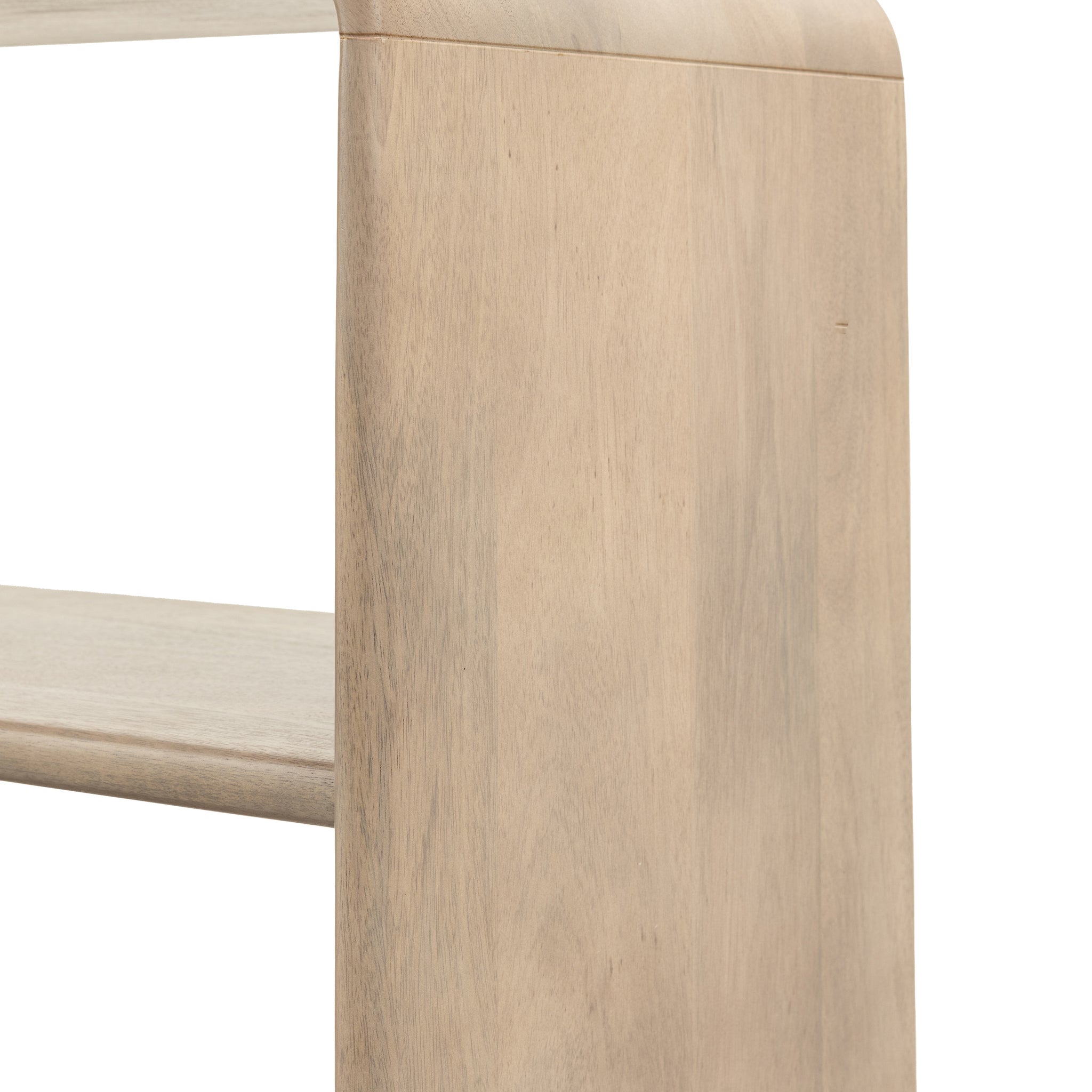 Colonna Open Display Unit - Open Display Unit Natural Mango Wood / Brass Sterling Home 9