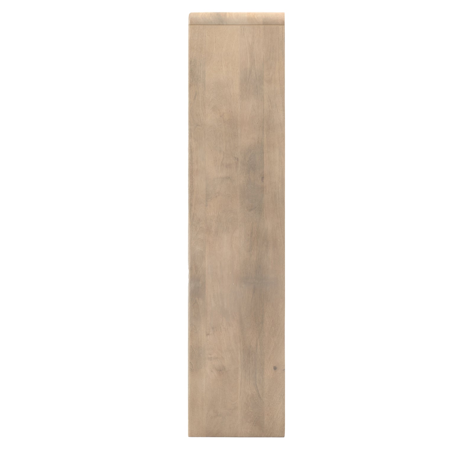 Colonna Open Display Unit - Open Display Unit Natural Mango Wood / Brass Sterling Home 6