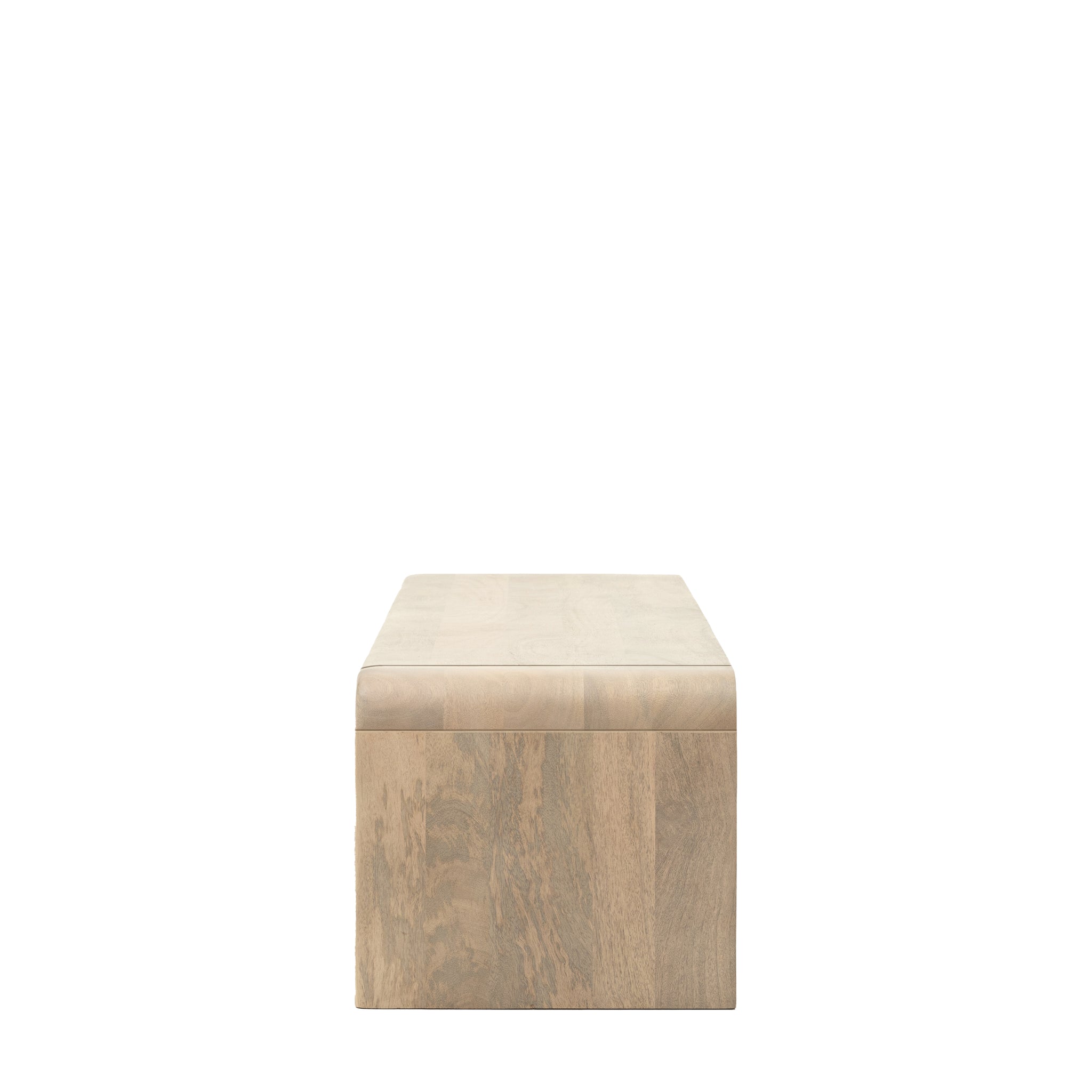 Colonna Media Unit - Media Unit Natural Mango Wood / Brass Sterling Home 6
